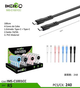 Cabo Tuebo Typec para Typec—IMENSO