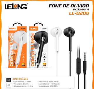 Fone Ouvido Super Bass Sem Ruído Smartphone C/microfone