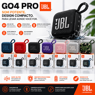 ￼Caixa de Som JBL G04 Pro Portatil