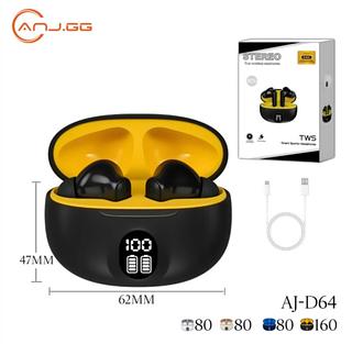 Fone De Ouvido Tws Sem Fio Bluetooth 5.4 Fones True Wireless Earphones