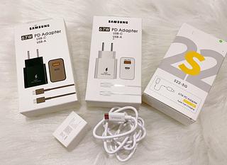 Carregador Turbo 67w Pd Adapter Usb-c Usb-a Samsung com cabo typec