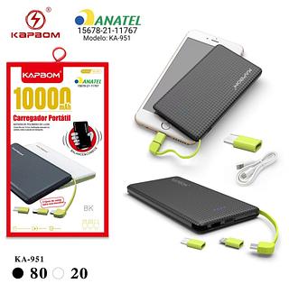 CARRECADOR PORTATIL 10000MAH com type-c