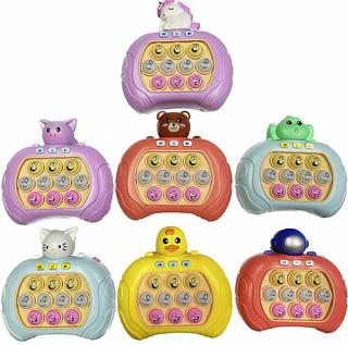 Brinquedo Game Pop-it Educativo Musical Eletrônico Sensorial（cx 120pc）
