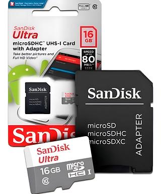 Cartão Micro Sd 16gb Sandisk Classe10 suficiente(com grantia 1ano) 100pc X16reais=1600reais