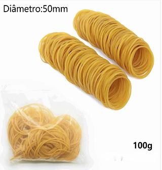 ￼Elástico Silicone 5cm Diâmetro 100g Elásticos Prender Pamonha