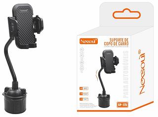 ￼Suporte de Celular Porta Copo para Carro Smartfones/Gps/Uber/Taxi universal