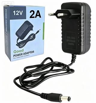 Fonte De Alimentação 12V 2A Bivolt Ac/dc Econômica Bivolt Estabilizada