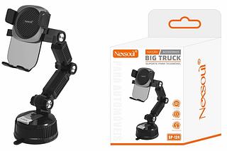 ￼Suporte para Celular Carro 360° Rotação Ajustável Painel Vidro Fixação Forte