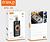 ￼Bateria Portátil Power Bank 10000mAh 22.5W PD Alta Velocidade Magnético com cabo embutido A'GOLD