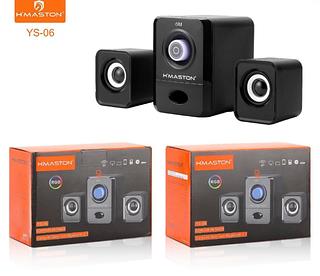 ￼Caixa de Som Home Theather 3 em 1 SUBWOOFER BLUETOOTH 11W p/ NOTEBOOK CELULAR TV H'MASTON