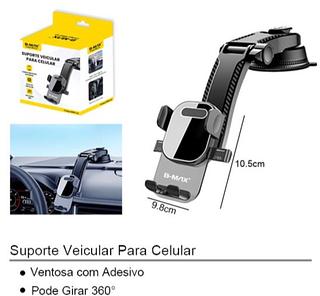 Suporte Veicular Universal BMAX – Rotação 360°