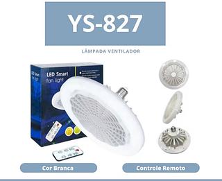 Ventilador De Teto Doméstico Com Luzes Led Rotativas Com Controle E27