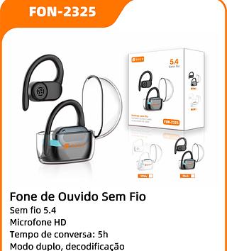 FONE DE OUVIDO BLUETOOTH 5.4—ONEX