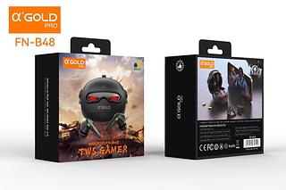 Fone De Ouvido Gamer Bluetooth Sem FioAGOLD Tws