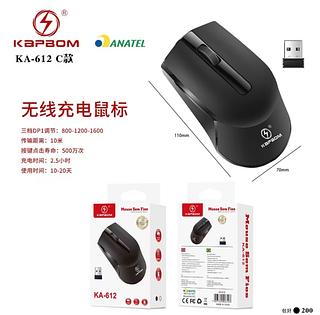 mouse sem fio 10m 2.4g+bluetooth kapbm