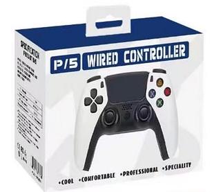Controle Sem Fio Compatível com PS5 Bluetooth, USB-C