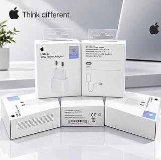 Fonte com 1hora carrecavel bateria 100% TURBO 1:1 FABRICA Carregador Compativel iPhone 11 12 Tipo C 20w Turbo