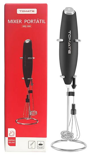 Mixer Misturador De Bebida E Fouet Portatil Srq008–TOMATE