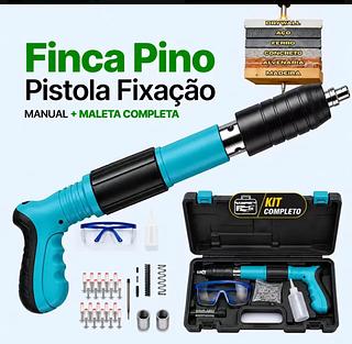 ￼Pistola Finca Pino Ferramenta De Fixação De Pregos Rebite Drywall Gesso com 10prego（Assista ao final do vídeo）（prego fino compra shoppe）