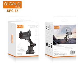 ￼Suporte Veicular 2 em 1 Para Celular GPS Magnético Para Mesa / Carro Original-AGOLD