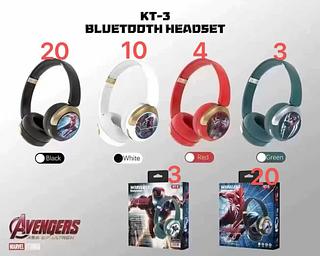 ￼Crianças Fone de ouvido Bluetooth JB KT-3 Desenho animado Marvel/Homem-Aranha/Homem de Ferro