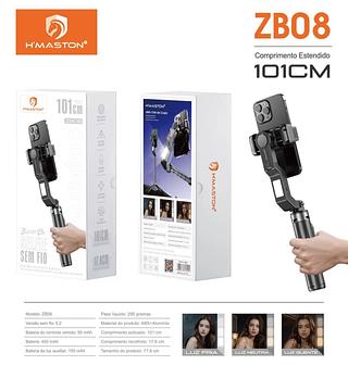 H'maston ZP-30 Tripé Bastão De Selfie Comprimento Estendido 101cm controle sem fio Bluetooth