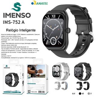 Relógio inteligente esportivo, bateria de longa duração, 8-11dias, 1ATM, à prova d'água, Bluetooth, chamada, frequência —Imeson original