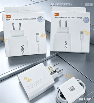Carregador Xiaomi 120W TurboCharge – Tipo-C