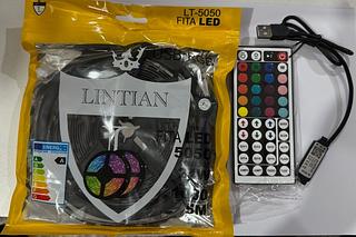 FEITA LED 5050 Com controle de voz 5M