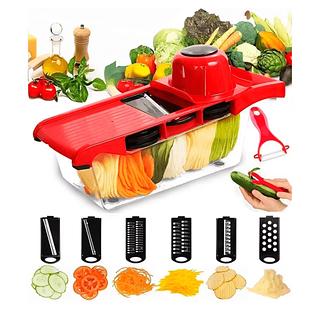Cortador de Legumes, Fatiador, descascador de alimentos [6 em 1]—BM-A16