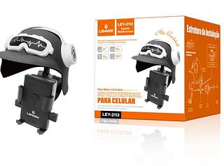 SUPORTE UNIVERSAO PARA CELULAR 4.1-7.3POLEGADO le-129