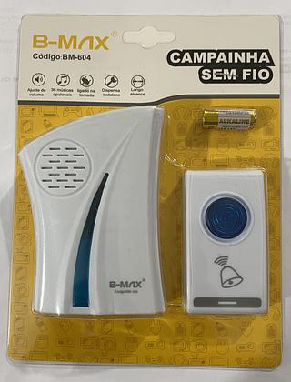 Campainha Residencial Sem Fio Maxtel Prova D'agua 15 M Ac31
