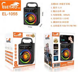 ￼Caixa De Som 8W Com Suporte de Celular Bluetooth Eletromex EL-1055